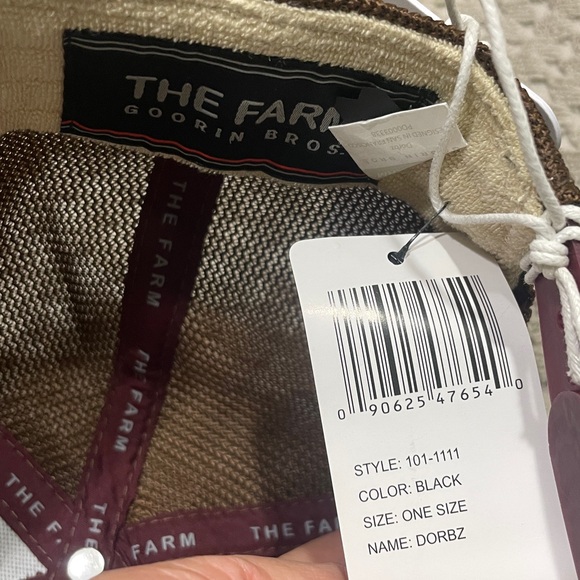 Goorin Bros Red Panda Dorbz Cute Patchwork burgundy, mustard, brown Trucker Hat - Picture 2 of 4